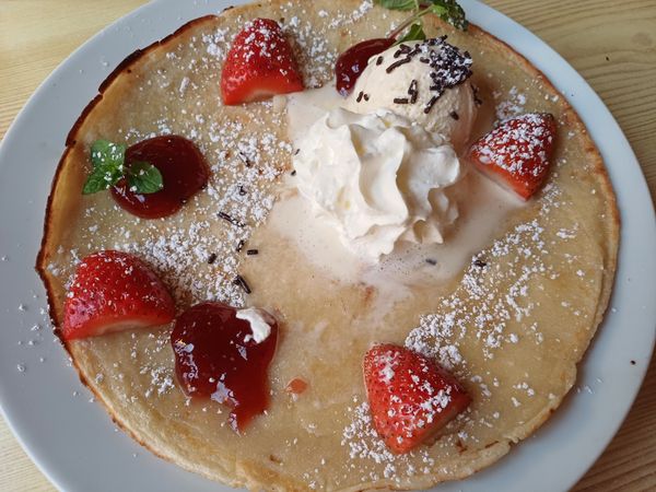 Paradies für Pfannkuchen-Liebhaber