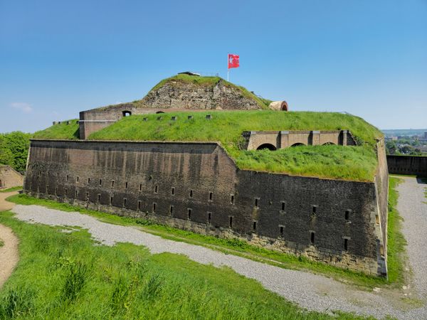 Historische Festung mit Panoramablick