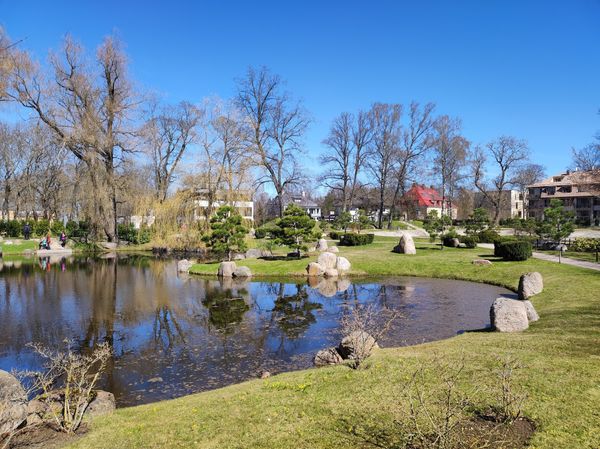 Ruhe im japanischen Garten