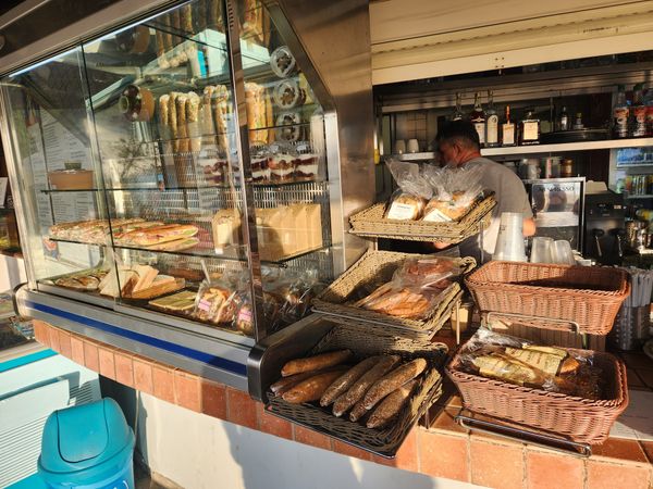 Entspannen am Strandcafé