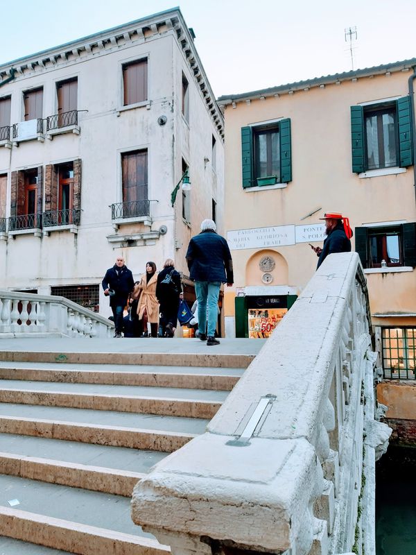 Echtes venezianisches Leben