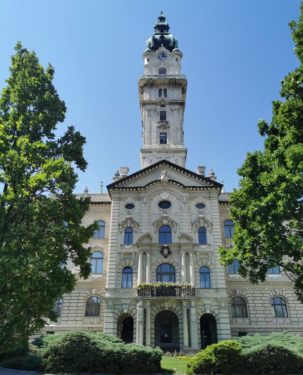 Neobarockes Meisterwerk: Das Rathaus von Gyor