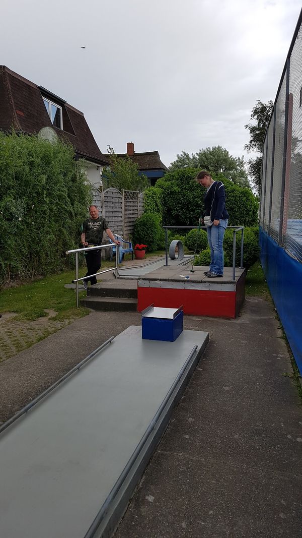 Minigolf-Spaß direkt am Strand