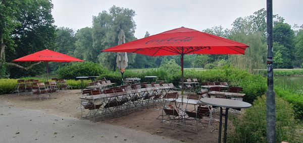Entspannen im historischen Biergarten