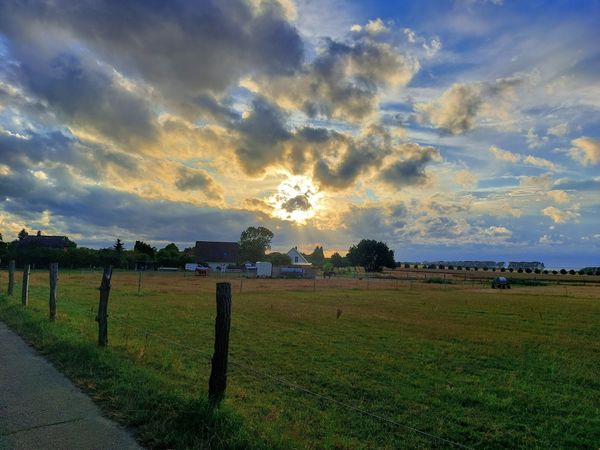 Ruhige Naturidylle am Meer