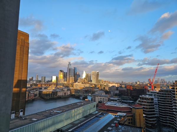 360°-Blick über Londons Skyline