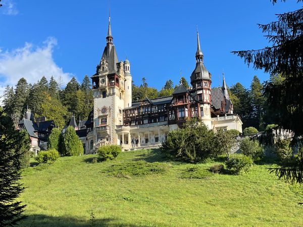 Erlebe königliche Pracht im Peleș Schloss