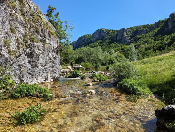 Adrenalin im verborgenen Canyon