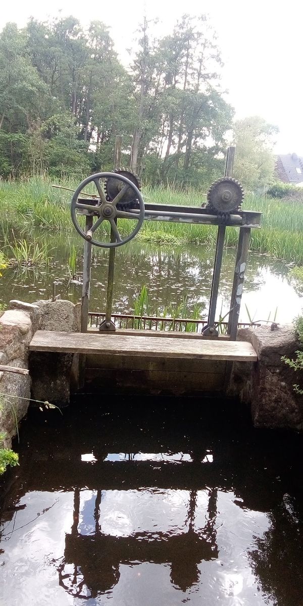 Mittelalterliche Wassermühle