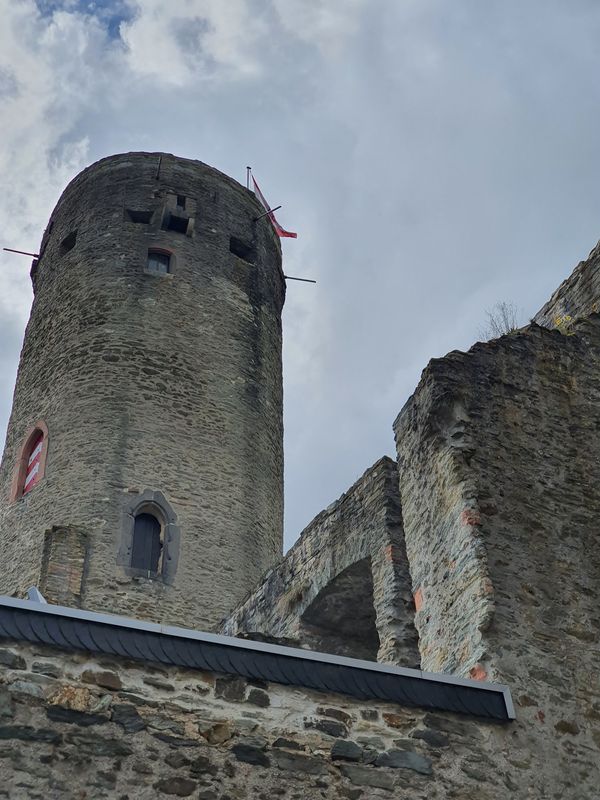 Mittelalterliche Aussichten vom Bergfried