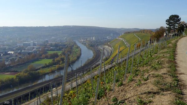 Panoramaweg durch die Weinberge