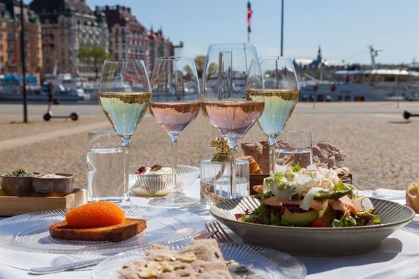 Frischeste Meeresfrüchte in der Stadt