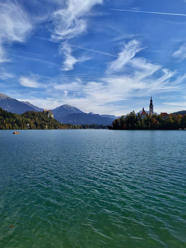 Einzigartige Blicke auf den Bleder See