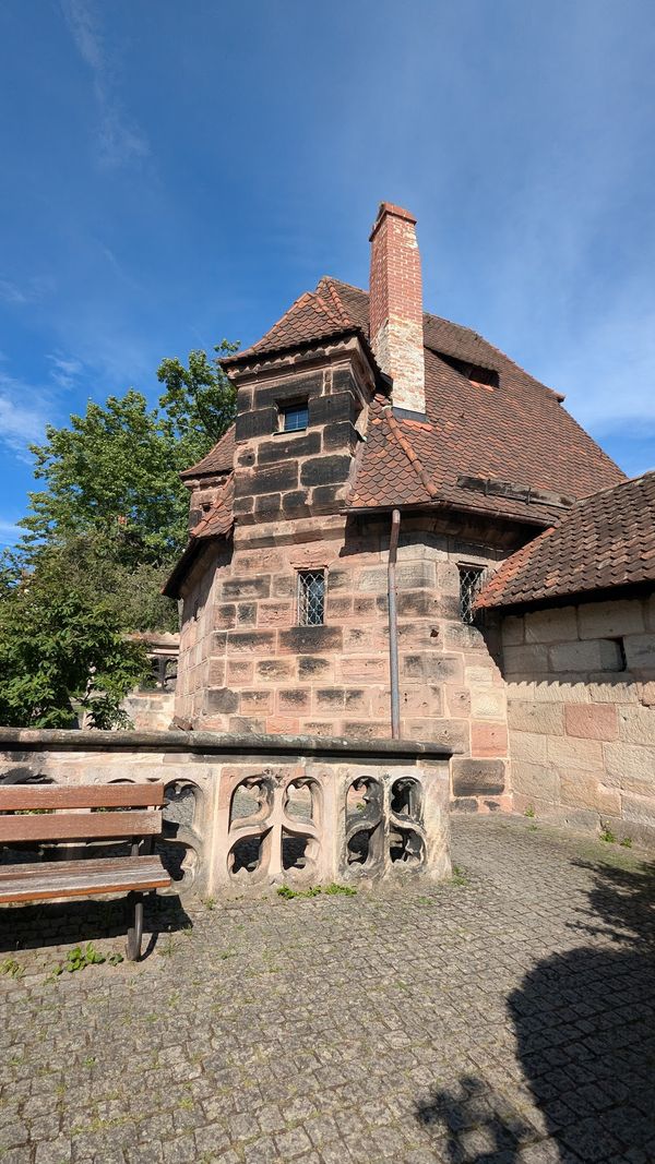 Geheimer Garten in der Stadt