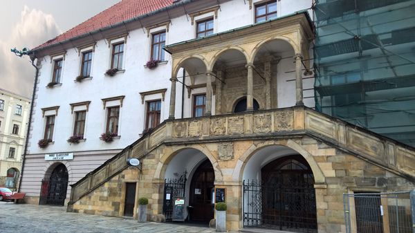 Historisches Rathaus mit Panoramablick