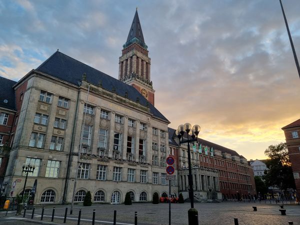 Traditionelle deutsche Küche in historischem Ambiente