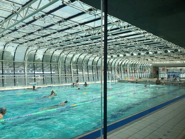 Schwimmen auf der Seine