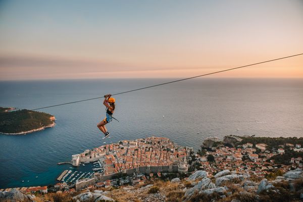 Panoramablick über Dubrovnik