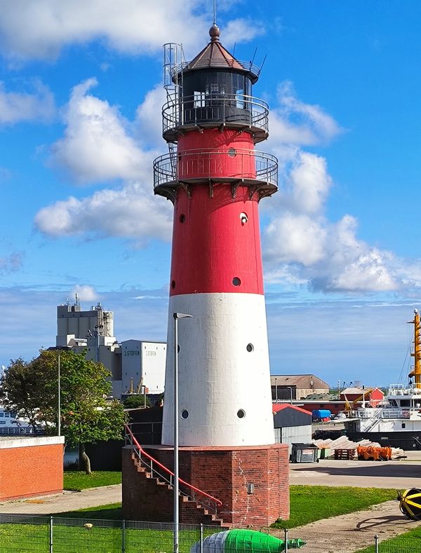 Fotogenes Wahrzeichen am Hafen