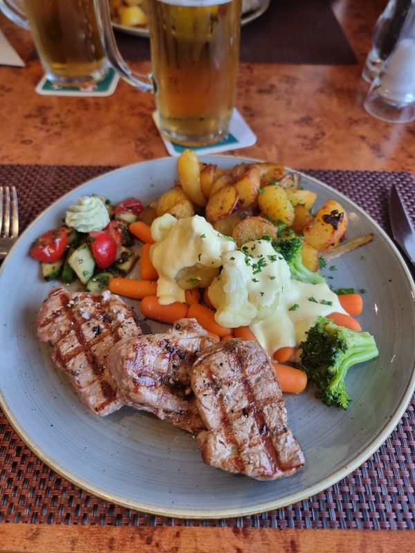 Steaks, Fisch und mehr in Burg