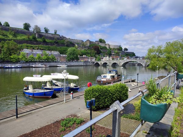 Entspannte Flusskreuzfahrt in Namur