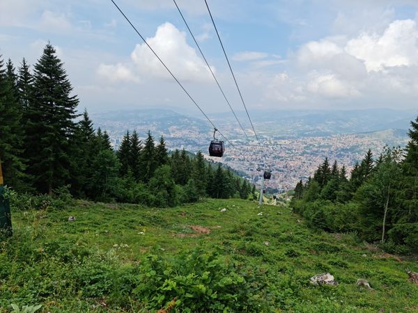 Atemberaubende Aussicht über Sarajevo