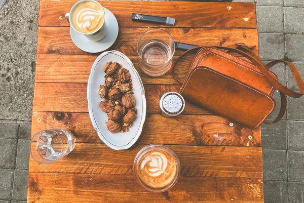 Kaffeekunst in Skopje