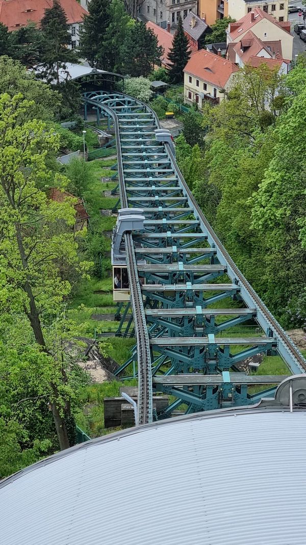 Ausblick auf Dresdens Hügel