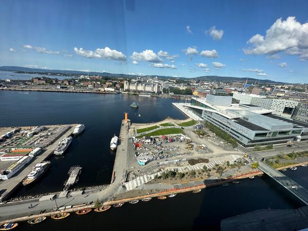 Oslo von oben gratis genießen