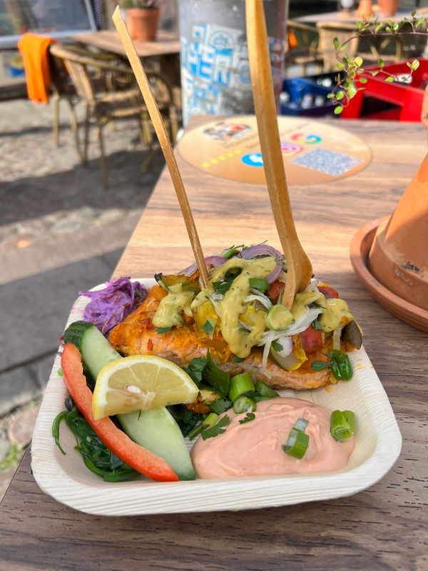 Frischer Fisch direkt vom Kutter