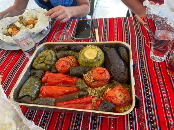 Kreiere traditionelle kretische Gerichte