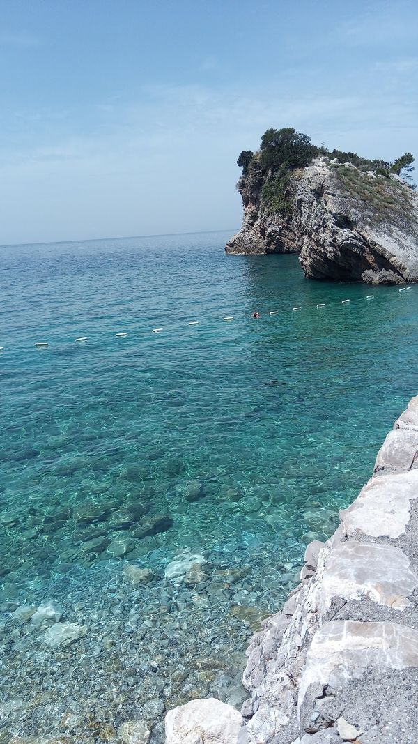 Einsame Strände nahe Budva