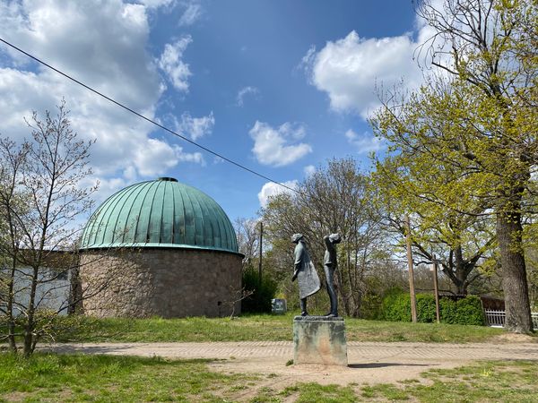 Himmelsbeobachtung an den Fernrohren