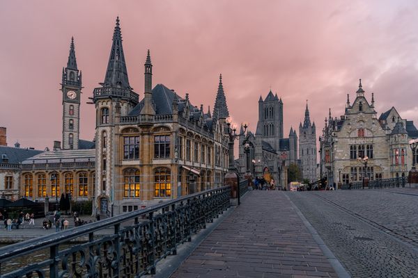 Romantische Aussichten in Ghent