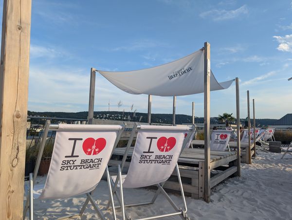 Strandfeeling über den Dächern