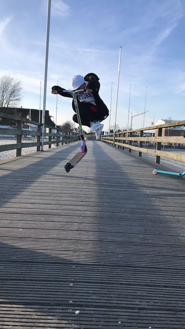 Aktiv sein auf der Inline-Skating-Bahn