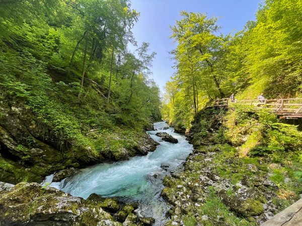 Durch eine spektakuläre Schlucht wandern