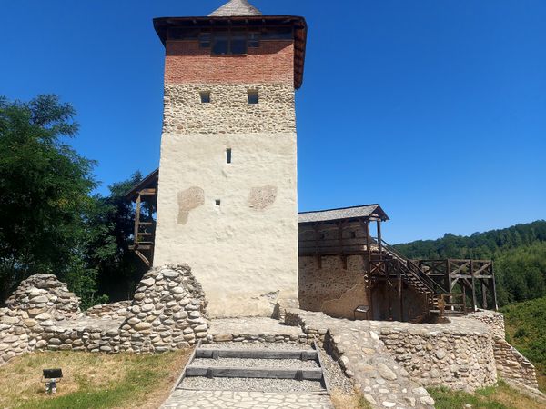 Mittelalterliche Ruinen von Cetatea Mălăiești