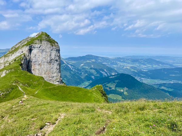Wandern mit atemberaubender Aussicht