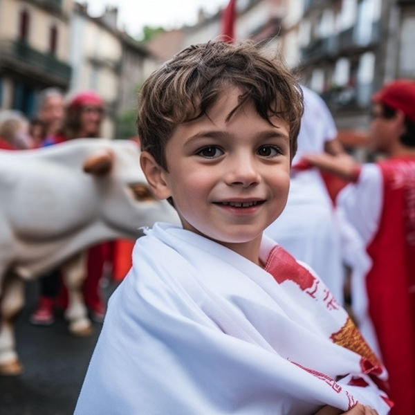 Eintauchen in das baskische Fest