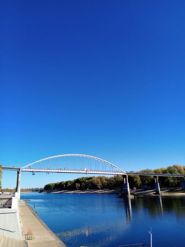 Romantische Aussichten am Fluss Sozh