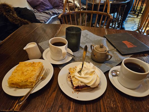 Frühstücken in historischem Ambiente