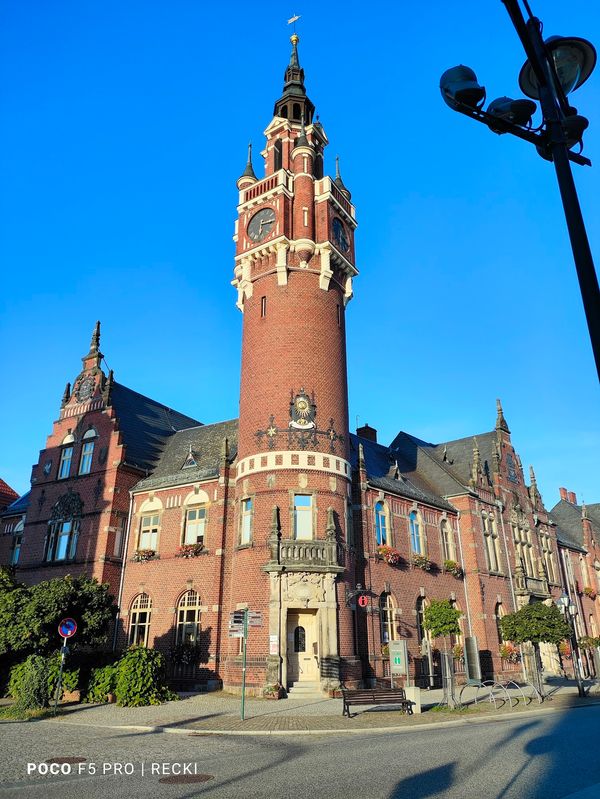 Neo-Renaissance Rathaus mit Aussicht