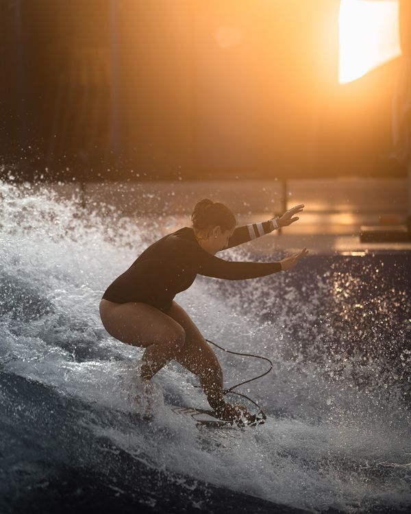 Stadt-Surfen und Chillen
