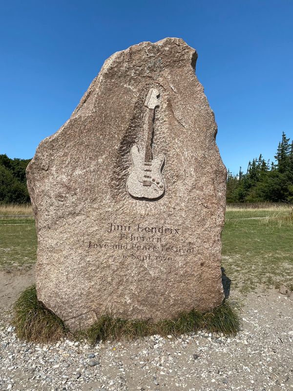 Rockgeschichte am Flügger Strand