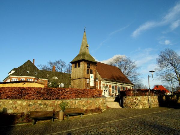 Historische Fachwerkkirche mit Charme