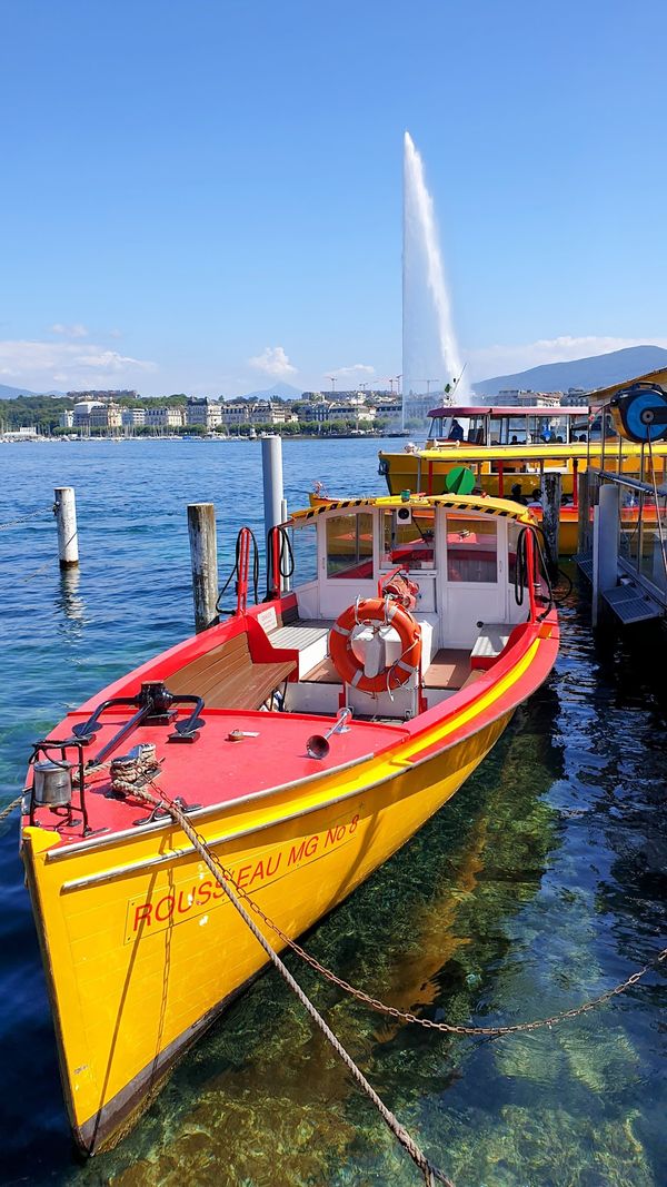 Mit dem Taxi-Boot den See erkunden