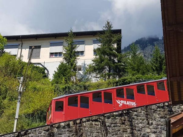 Mit der steilsten Bahn hoch hinaus