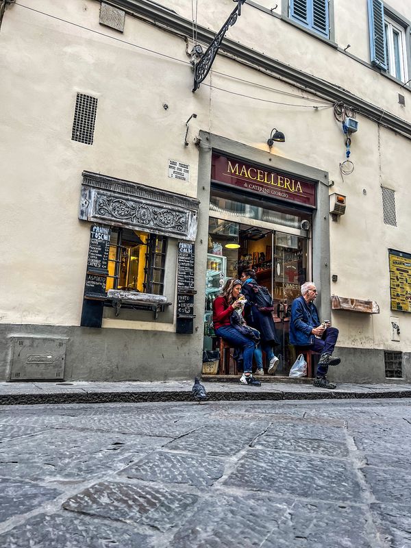 Einzigartiges Lampredotto-Streetfood