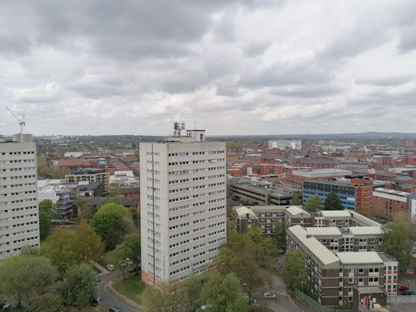 Geheimer Garten über der Stadt